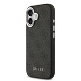 Apple iPhone 17 Kılıf Guess Orjinal Lisanslı M-safe Şarj Özellikli 4G Klasik Yazı Logolu Kapak