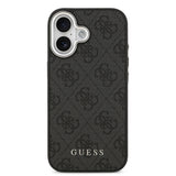 Apple iPhone 17 Kılıf Guess Orjinal Lisanslı M-safe Şarj Özellikli 4G Klasik Yazı Logolu Kapak