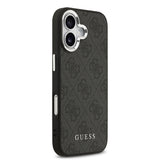 Apple iPhone 17 Kılıf Guess Orjinal Lisanslı M-safe Şarj Özellikli 4G Klasik Yazı Logolu Kapak