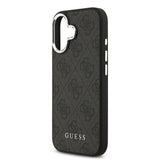 Apple iPhone 17 Kılıf Guess Orjinal Lisanslı M-safe Şarj Özellikli 4G Klasik Yazı Logolu Kapak