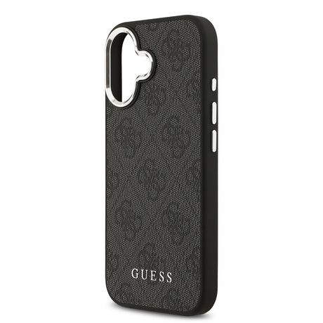 Apple iPhone 17 Kılıf Guess Orjinal Lisanslı M-safe Şarj Özellikli 4G Klasik Yazı Logolu Kapak