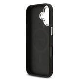 Apple iPhone 17 Kılıf Guess Orjinal Lisanslı M-safe Şarj Özellikli 4G Klasik Yazı Logolu Kapak
