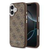 Apple iPhone 17 Kılıf Guess Orjinal Lisanslı M-safe Şarj Özellikli 4G Klasik Yazı Logolu Kapak