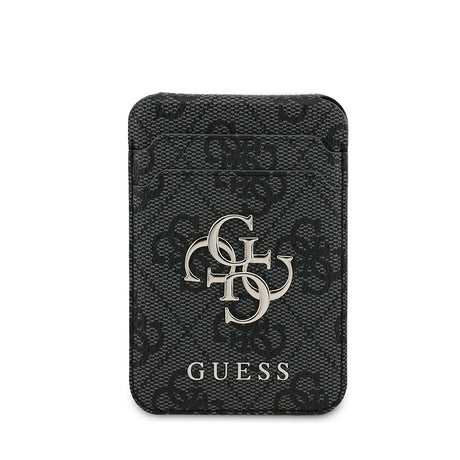 Apple iPhone 17 Kılıf Guess Orjinal Lisanslı M-safe Şarj Özellikli Askılı ve 4G Logo Kartlıklı Kapak