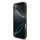 Apple iPhone 17 Kılıf Guess Orjinal Lisanslı M-safe Şarj Özellikli Askılı ve 4G Logo Kartlıklı Kapak