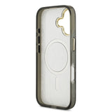 Apple iPhone 17 Kılıf Guess Orjinal Lisanslı M-safe Şarj Özellikli Yazı Logolu Python Desenli Kapak