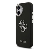 Apple iPhone 17 Kılıf Guess Orjinal Lisanslı PU Deri 4G Büyük Metal Logo Dizaynlı Kapak