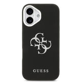 Apple iPhone 17 Kılıf Guess Orjinal Lisanslı PU Deri 4G Büyük Metal Logo Dizaynlı Kapak