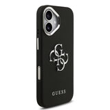 Apple iPhone 17 Kılıf Guess Orjinal Lisanslı PU Deri 4G Büyük Metal Logo Dizaynlı Kapak