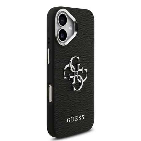 Apple iPhone 17 Kılıf Guess Orjinal Lisanslı PU Deri 4G Büyük Metal Logo Dizaynlı Kapak
