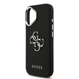 Apple iPhone 17 Kılıf Guess Orjinal Lisanslı PU Deri 4G Büyük Metal Logo Dizaynlı Kapak