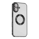 Apple iPhone 17 Kılıf Kamera Korumalı Logo Gösteren Zore Omega Kapak