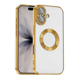 Apple iPhone 17 Kılıf Kamera Korumalı Logo Gösteren Zore Omega Kapak
