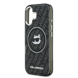 Apple iPhone 17 Kılıf Karl Lagerfeld Orjinal Lisanslı IML Baskılı Choupette Heads Kapak