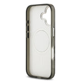 Apple iPhone 17 Kılıf Karl Lagerfeld Orjinal Lisanslı M-safe Şarj Özellikli IML Leopar Baskılı Kapak