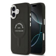 Apple iPhone 17 Kılıf Karl Lagerfeld Orjinal Lisanslı M-safe Şarj Özellikli Metal Kamera ve Buton Tasarımlı Paris RSG PU Deri Kapak