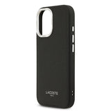 Apple iPhone 17 Kılıf Lacoste Orjinal Lisanslı M-safe Şarj Özellikli Champs Elysees PU Deri Tasarımlı Kapak