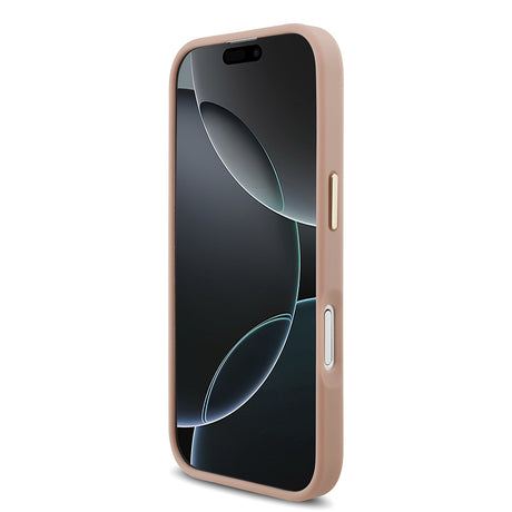 Apple iPhone 17 Kılıf Lacoste Orjinal Lisanslı M-safe Şarj Özellikli Champs Elysees PU Deri Tasarımlı Kapak