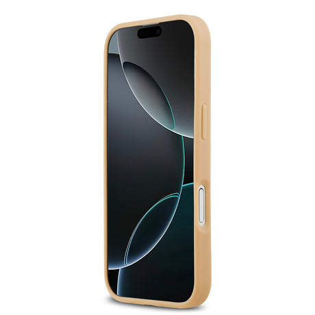 Apple iPhone 17 Kılıf Lacoste Orjinal Lisanslı M-safe Şarj Özellikli PU Deri Tasarımlı Karışık Monogram Desenli Kapak