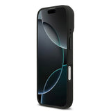 Apple iPhone 17 Kılıf Lacoste Orjinal Lisanslı M-safe Şarj Özellikli Standlı PU Deri Karışık Monogram Desenli Kapak