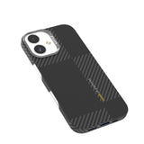 Apple iPhone 17 Kılıf M-safe Şarj Özellikli 600D Metal Kamera Çerçeveli Raptic Aramid Fiber Geotik Serisi Kapak