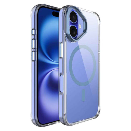 Apple iPhone 17 Kılıf M-safe Şarj Özellikli Airbagli Kamera Standlı Zore Azor Kapak