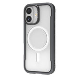 Apple iPhone 17 Kılıf M-safe Şarj Özellikli Airbagli Raptic Shield Serisi Şeffaf Arka Yüzey Kapak
