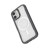 Apple iPhone 17 Kılıf M-safe Şarj Özellikli Airbagli Raptic Shield Serisi Şeffaf Arka Yüzey Kapak