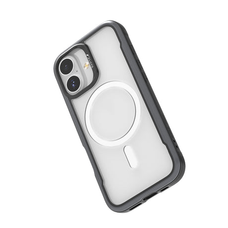 Apple iPhone 17 Kılıf M-safe Şarj Özellikli Airbagli Raptic Shield Serisi Şeffaf Arka Yüzey Kapak