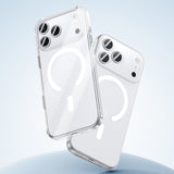 Apple iPhone 17 Kılıf M-safe Şarj Özellikli Benks ​​​​​​Crystal Serisi Şeffaf Kapak