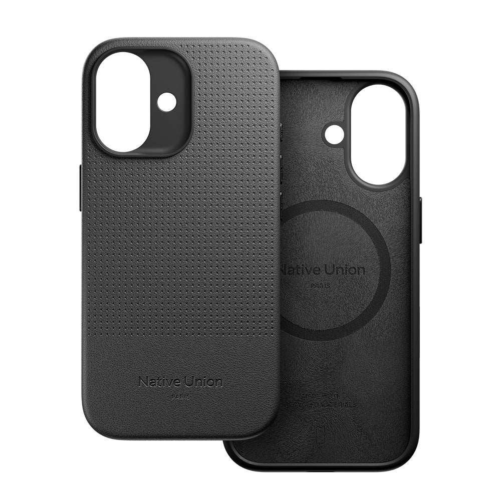 Apple iPhone 17 Kılıf M-safe Şarj Özellikli Deri Dokulu Native Union 2025 Active Serisi Kapak