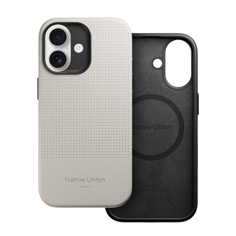 Apple iPhone 17 Kılıf M-safe Şarj Özellikli Deri Dokulu Native Union 2025 Active Serisi Kapak
