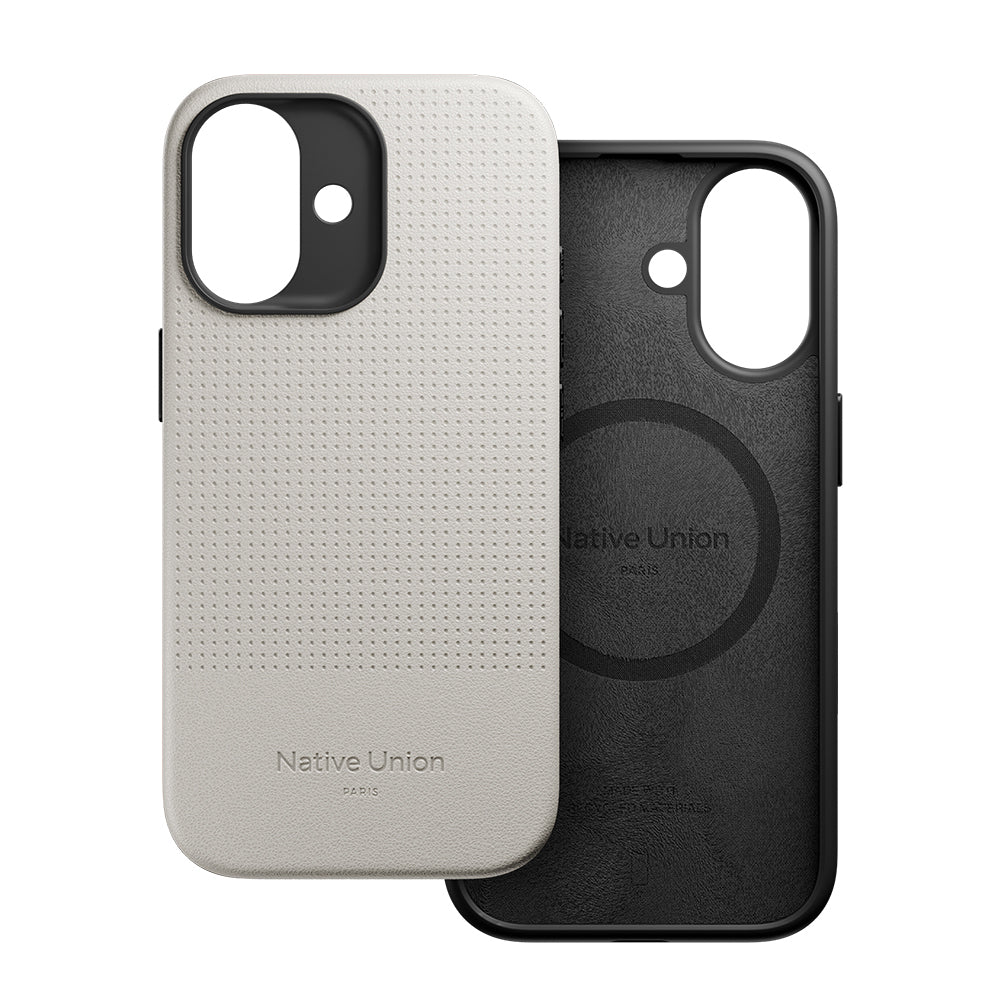 Apple iPhone 17 Kılıf M-safe Şarj Özellikli Deri Dokulu Native Union 2025 Active Serisi Kapak