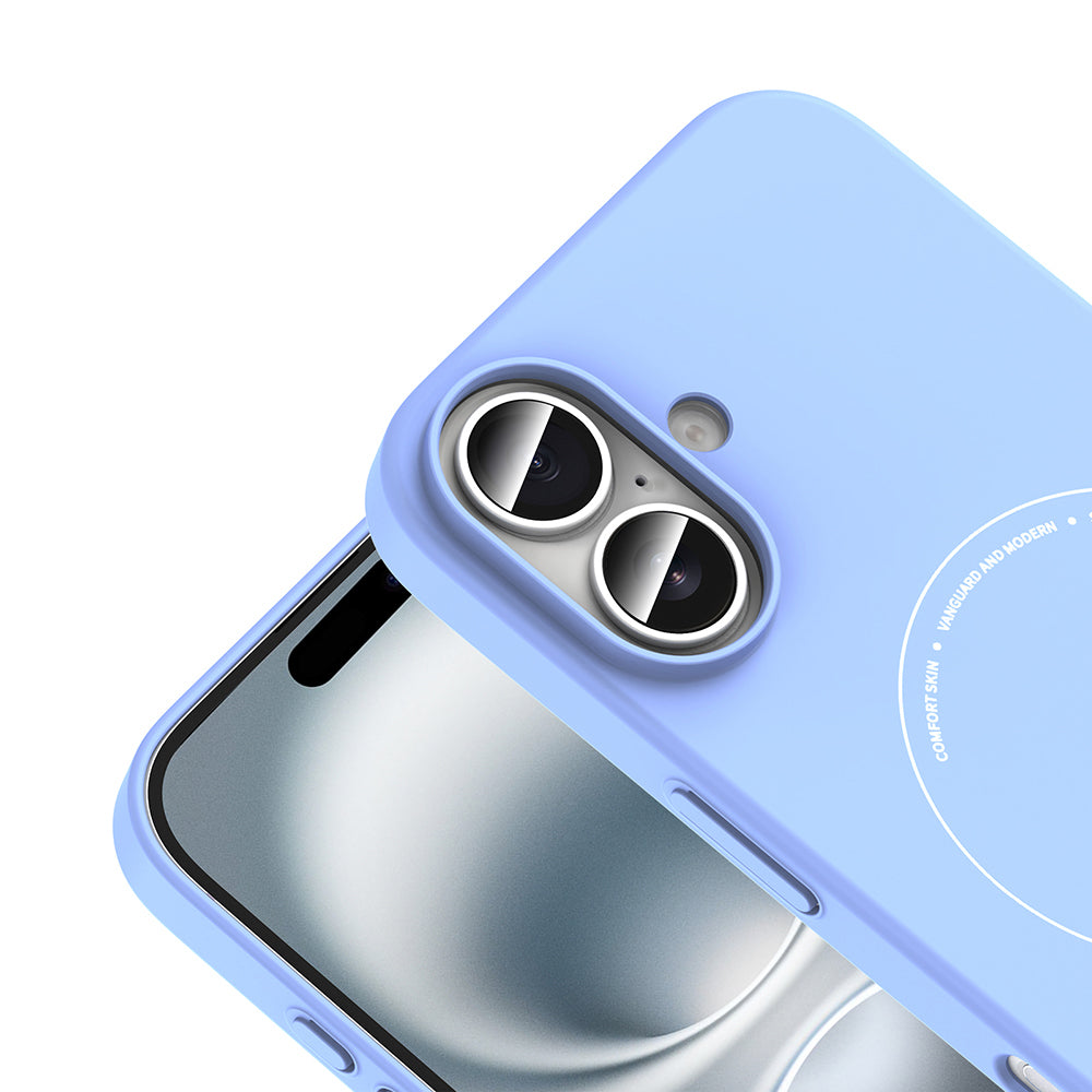 Apple iPhone 17 Kılıf M-Safe Şarj Özellikli Kamera Korumalı Zore Elio Sert PC Kapak