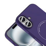 Apple iPhone 17 Kılıf M-Safe Şarj Özellikli Kamera Korumalı Zore Elio Sert PC Kapak