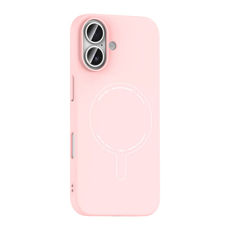 Apple iPhone 17 Kılıf M-Safe Şarj Özellikli Kamera Korumalı Zore Elio Sert PC Kapak