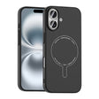 Apple iPhone 17 Kılıf M-Safe Şarj Özellikli Kamera Korumalı Zore Elio Sert PC Kapak