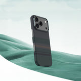 Apple iPhone 17 Kılıf M-safe Şarj Özellikli Karbon Fiber Tasarımlı Benks Aurora ArmorAir Kevlar Kapak