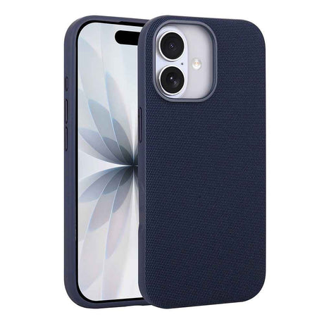 Apple iPhone 17 Kılıf M-Safe Şarj Özellikli Kumaş Tasarımlı Zore Miami Sert PC Kapak