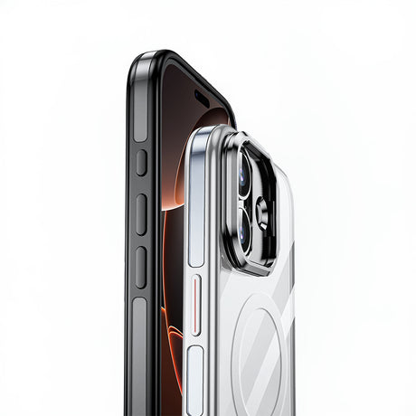 Apple iPhone 17 Kılıf M-safe Şarj Özellikli Wlons Standlı Efsane Kapak
