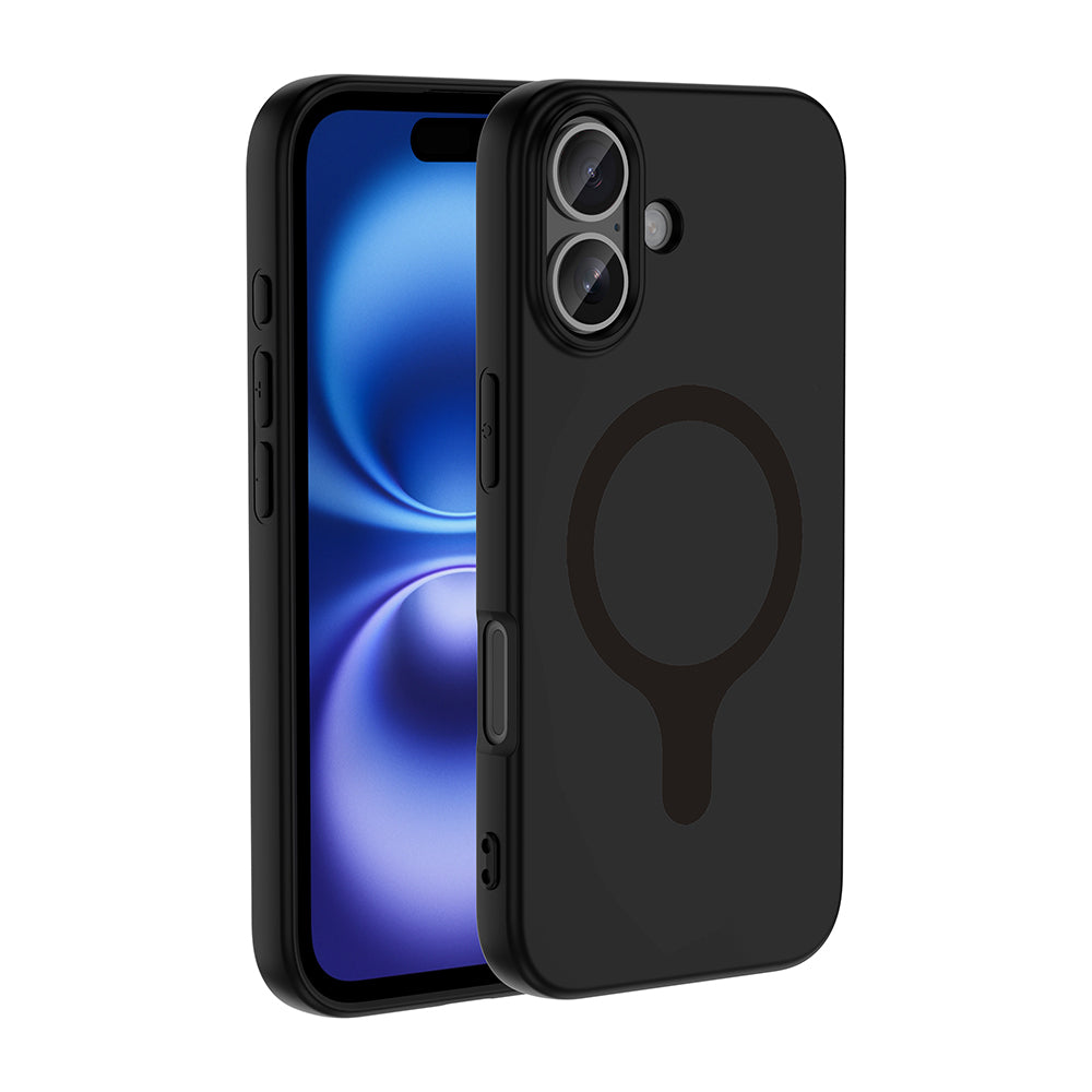 Apple iPhone 17 Kılıf M-Safe Şarj Özellikli Zore Aris Silikon Kapak