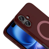 Apple iPhone 17 Kılıf M-Safe Şarj Özellikli Zore Aris Silikon Kapak