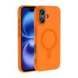 Apple iPhone 17 Kılıf M-Safe Şarj Özellikli Zore Aris Silikon Kapak