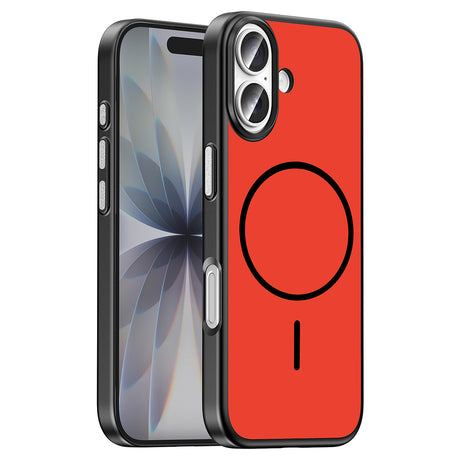 Apple iPhone 17 Kılıf M-Safe Şarj Özellikli Zore Lora PC Kapak