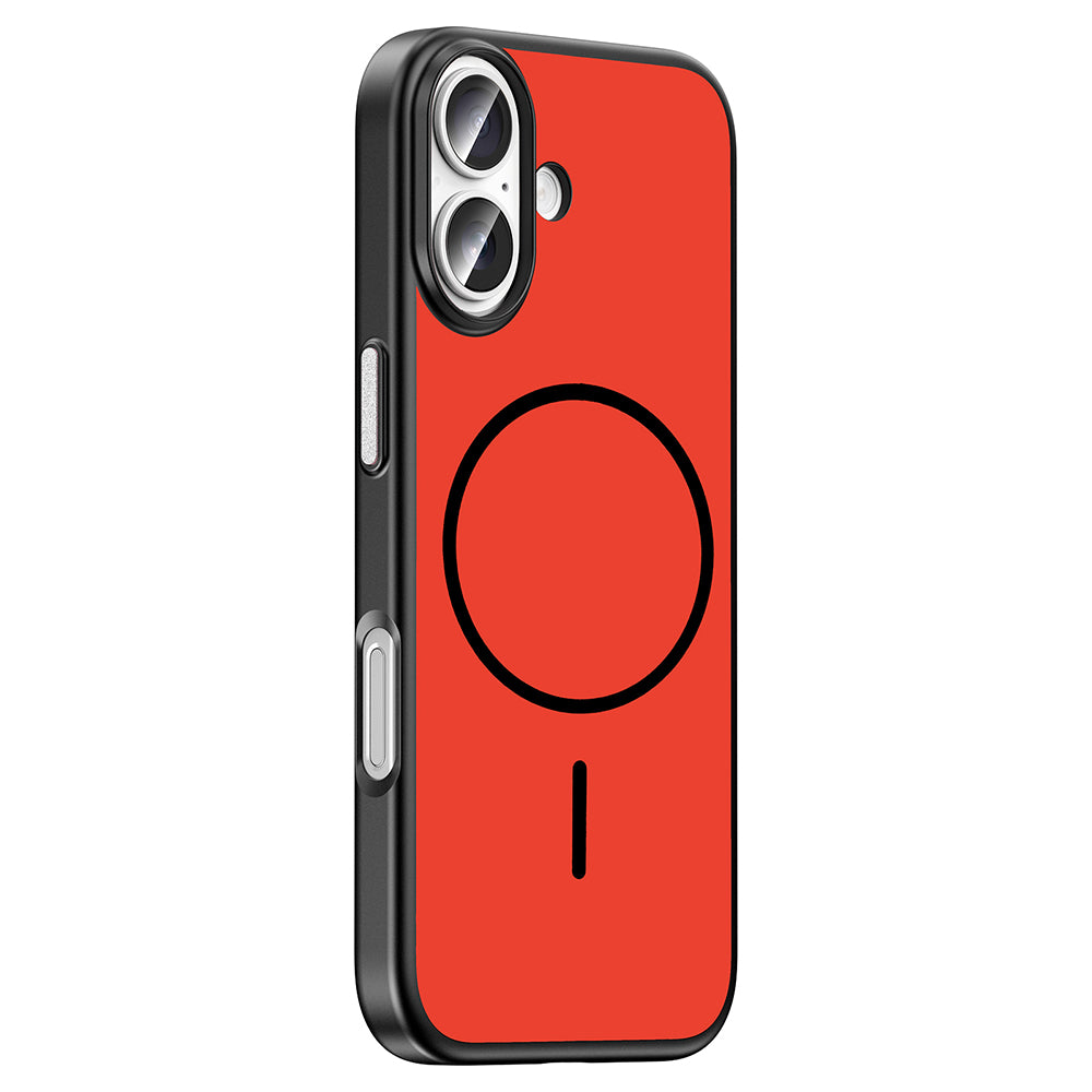 Apple iPhone 17 Kılıf M-Safe Şarj Özellikli Zore Lora PC Kapak