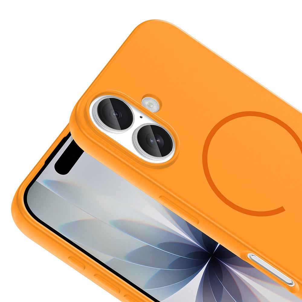 Apple iPhone 17 Kılıf M-safe Şarj Özellikli Zore Meta Kapak