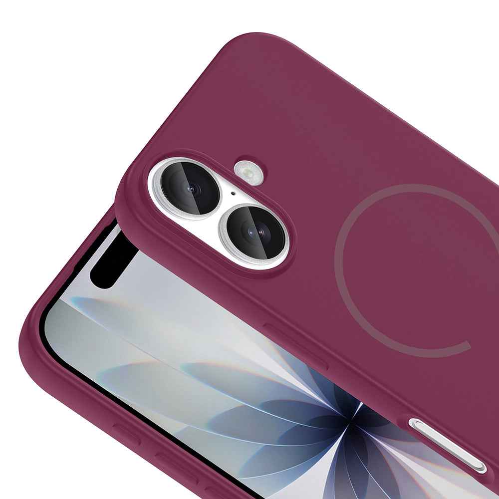 Apple iPhone 17 Kılıf M-safe Şarj Özellikli Zore Meta Kapak