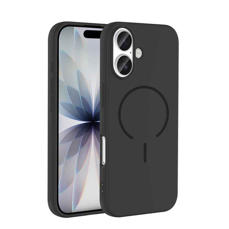 Apple iPhone 17 Kılıf M-safe Şarj Özellikli Zore Meta Kapak