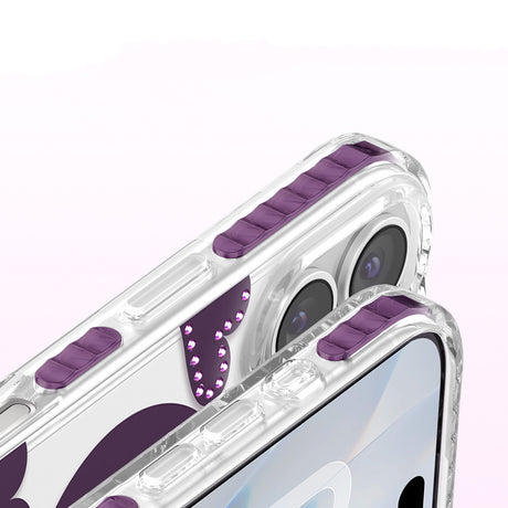 Apple iPhone 17 Kılıf M-Safe Şarj Özellikli Zore Paris Elvo Sert PC Kapak