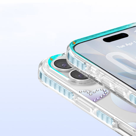 Apple iPhone 17 Kılıf M-Safe Şarj Özellikli Zore Paris Elvo Sert PC Kapak
